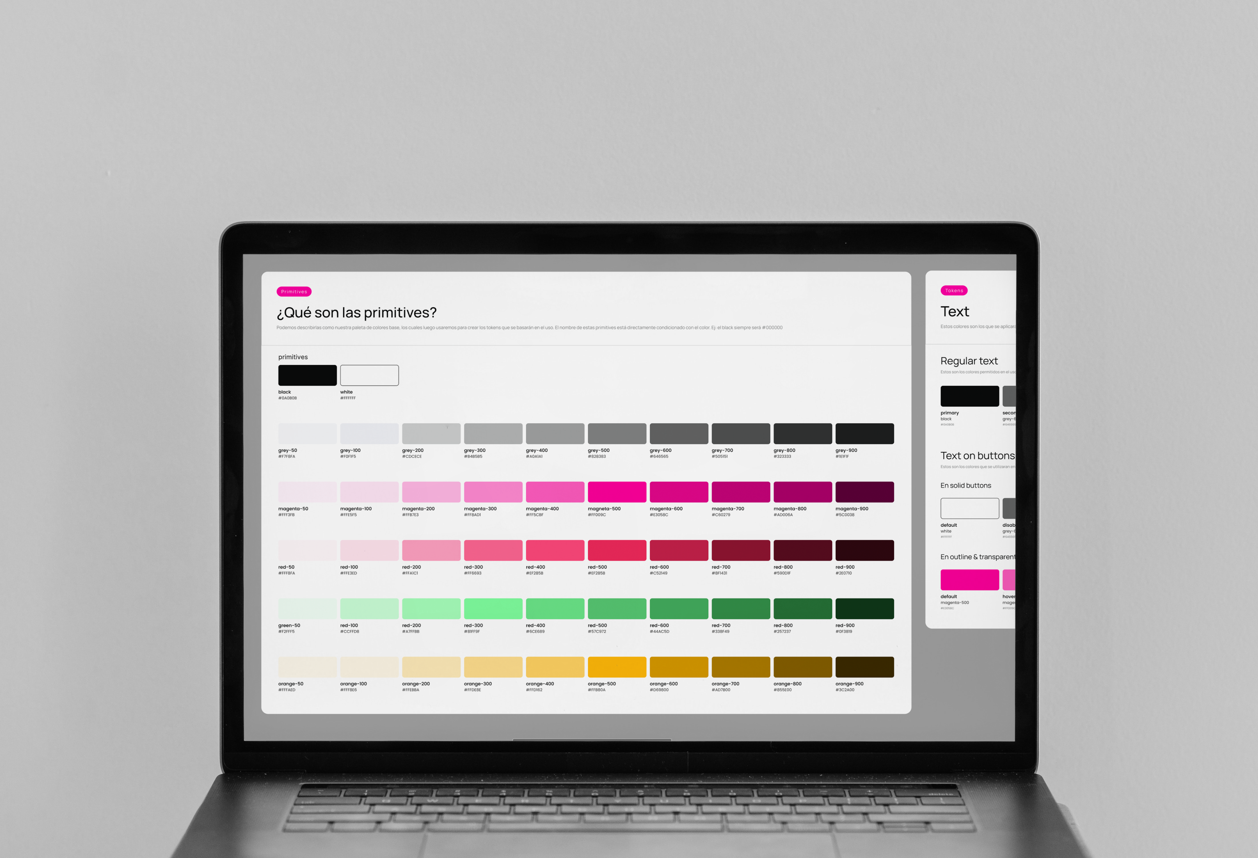 Graphic of a close up of a website depicting an Our Projects page with sample project names and dates.